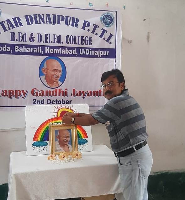 Gandhi Jayanti_Uttar Dinajpur Primary Teacher's Training Institute_Baharail_Hemtabad, Uttar Dianjpur, West Bengal2