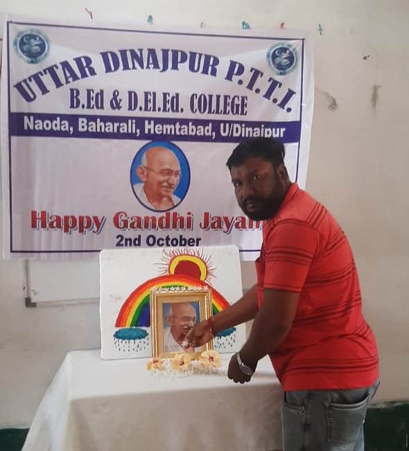 Gandhi Jayanti_Uttar Dinajpur Primary Teacher's Training Institute_Baharail_Hemtabad, Uttar Dianjpur, West Bengal3